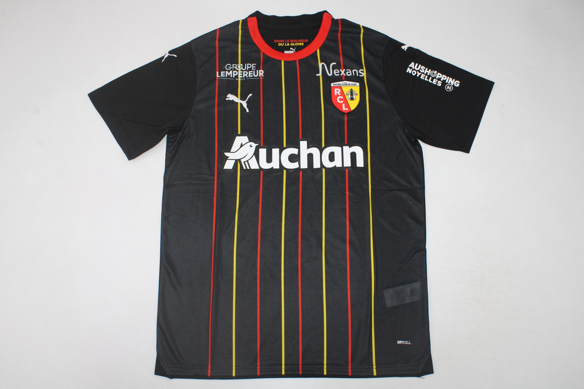 AAA Quality RC Lens 23/24 Away Black Soccer Jersey